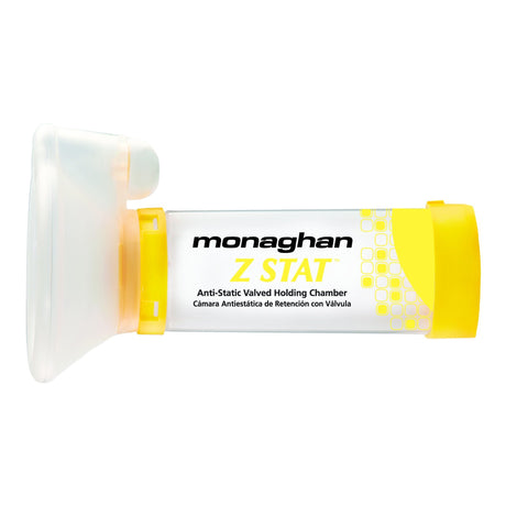 Image of Monaghan AeroChamber Plus Z Stat With Comfortseal Mask, Size Medium