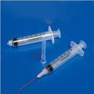Image of Monoject 6 mL Syringe with Standard Hypodermic Needle 21G x 1"