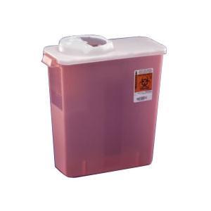 Image of Monoject Chimney-Top Sharps Containers 4 Quart