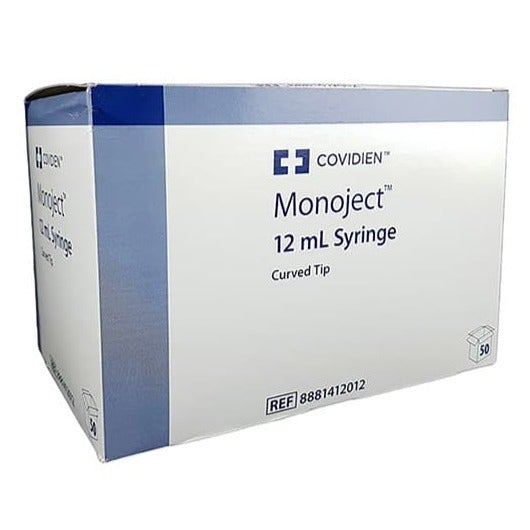 Image of Monoject™ Curved Tip Irrigation Syringe, 12mL