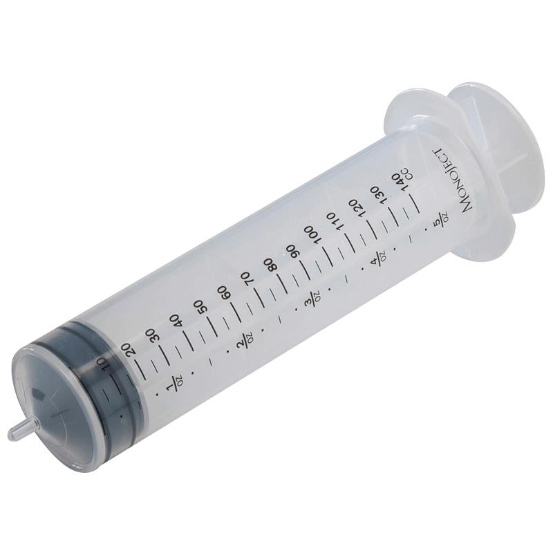 Image of Monoject™ Piston Syringe 140cc Catheter Tip, Non-Sterile, Latex-Free