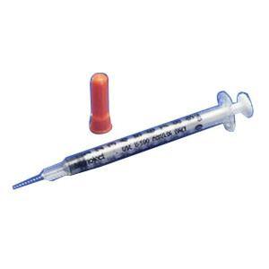 Image of Monoject SoftPack Insulin Syringe 29G x 1/2", 1/2 mL (100 count)