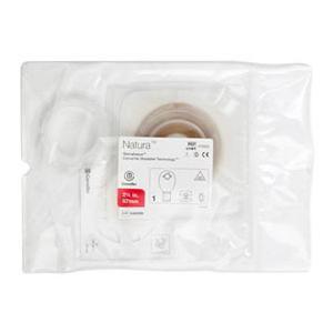 Image of Natura Urostomy Post-Operative Kit 2-1/4" Stomahesive Cut-To-Fit Barrier, Transparent with Accuseal Tap, Sterile