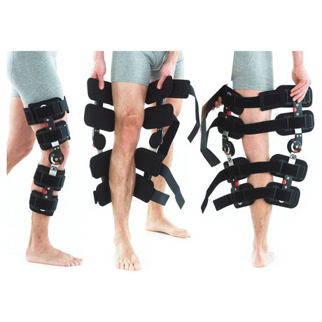 Image of Neo G Post Operative Knee Brace, Universal, Up to 22" Thigh