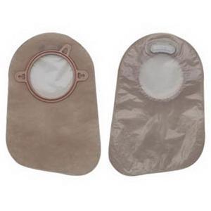Image of Hollister New Image Two-Piece Closed Pouch, 1-3/4" Flange, Filter, 9" L, Transparent