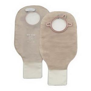 Image of Hollister New Image Two-Piece Drainable Pouch, Filter, Clamp Closure, 2-1/4" Flange, Transparent