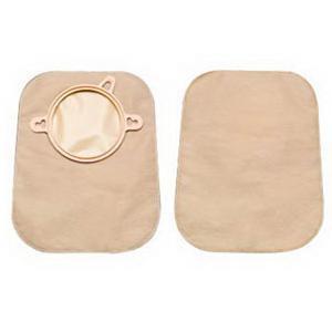 Image of Hollister New Image Two-Piece Closed Mini Pouch, 2-3/4" Flange, 7" L, Beige