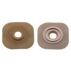 Image of Hollister New Image Flextend 1-1/8" Pre-Cut, Convex Skin Barrier, 2-1/4" Flange, Red