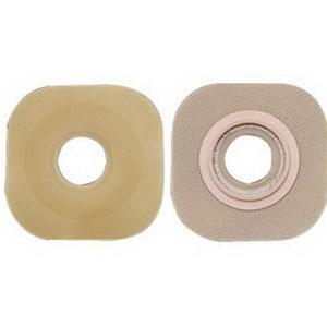 Image of Hollister New Image FlexWear 1-3/8" Pre-Cut, Flat Skin Barrier, 2-1/4" Flange, Red