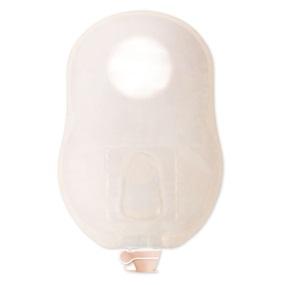 Image of Hollister New Image Two-Piece Urostomy Pouch, 2-1/4" Flange, 9" L, Transparent