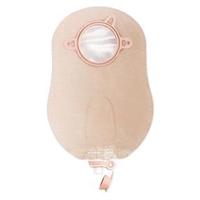 Image of Hollister New Image Two-Piece Urostomy Pouch, 2-1/4" Flange, 9" L, Ultra Clear