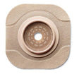 Image of New Image CeraPlus Flat Extended Wear Barrier With Tape Border, Pre-sized 1-1/2" Opening, 2-1/4" Flange Size, Red