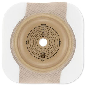 Image of Hollister New Image™ CeraPlus™ Skin Barrier, Soft Convex, Pre-Sized, 7/8'' Stoma, 1-3/4'' Flange, 44mm Tape