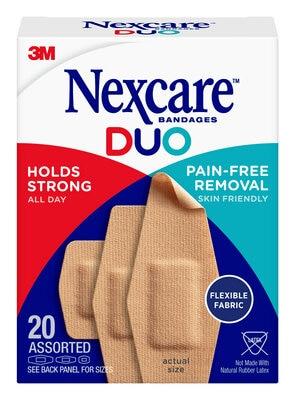 Image of Nexcare DUO Bandage, Assorted (20 Count)
