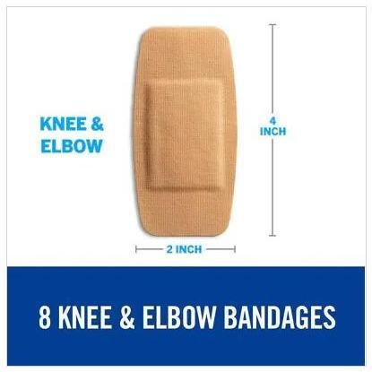 Image of Nexcare DUO Bandage, Knee and Elbow (8 Count)