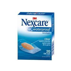 Image of Nexcare Waterproof Bandage Size One, Clear