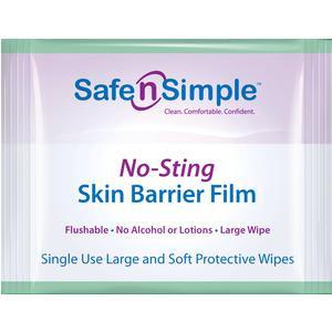 Image of No-Sting Skin Barrier Wipes, 5" x 7"