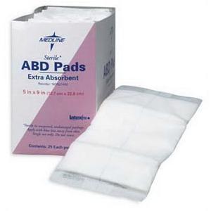 abd dressing McKesson Sterile Abdominal- Pads 20, Post Op, 5 x 9 in, 20 Pack Walgreens Surgical Dressings 5X912.0ea