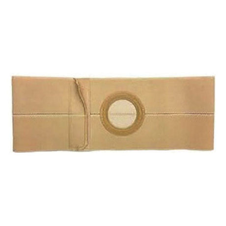 Image of Nu-Comfort 2" Wide Beige Support Belt 2-1/2" I.D. Ring Plate 36"-40" Waist Large, Latex-Free