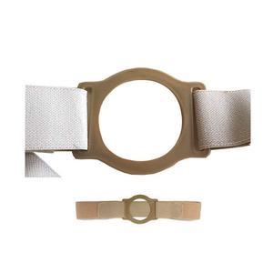 Image of Nu-Comfort 2" Wide Beige Support Belt 2-5/8" Ring Plate 47" - 52" Waist 2X-Large, Latex-Free