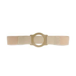 Image of Nu-Comfort 2" Wide Beige Support Belt 2-7/8" I.D. Ring Plate 32"-35" Waist Medium, Latex-Free