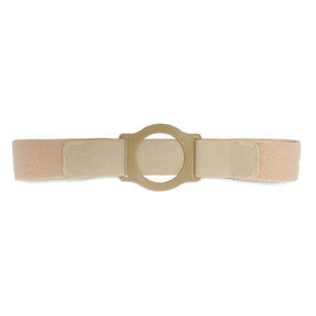 Image of Nu-Comfort 2" Wide Beige Support Belt Large Oval Center Ring Plate 47" - 52" Waist 2X-Large, Latex-Free