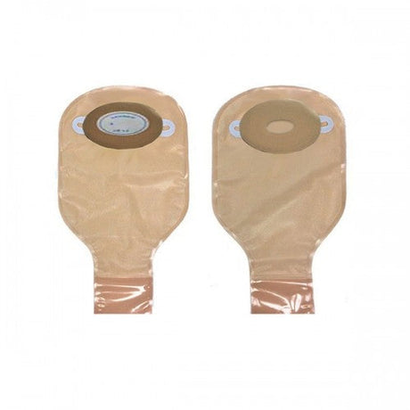 Image of Nu-Comfort Oval Drainable Pouch Custom Pre-Cut Oval 1-1/2" x 2" Opening with Barrier