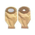 Image of Nu-Flex Adult Hafl Convex Drain Pouch With Barrier 1-1/2" Round Pre-Cut Opening, Roll-Up