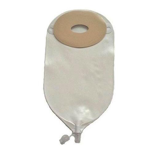 Image of Nu-Flex Oval "A" Convex Urine Pouch Cut-To-Fit With Barrier and Flutter Valve
