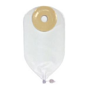 Image of Nu-Flex Post-Op Urinary Pouch With Convexity and 5" Foam Pad 2" Pre-Cut Opening 24 Ounce