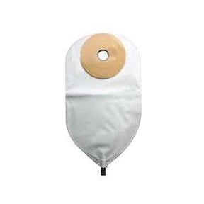 Image of Nu-Flex Post-Op Urine Pouch with Extra Deep Convexity Adult Pre-Cut 1-1/8", 24 Ounce