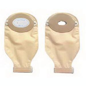 Image of Nu-Flex Round Drainable Pouch with Barrier, 3/4" Opening, Deep Convexity