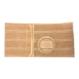 Image of Nu-Form 7" Beige Support Belt 3-1/8" Belt Ring  1-1/2" From Bottom Left, X-Large, Cool Comfort Elastic