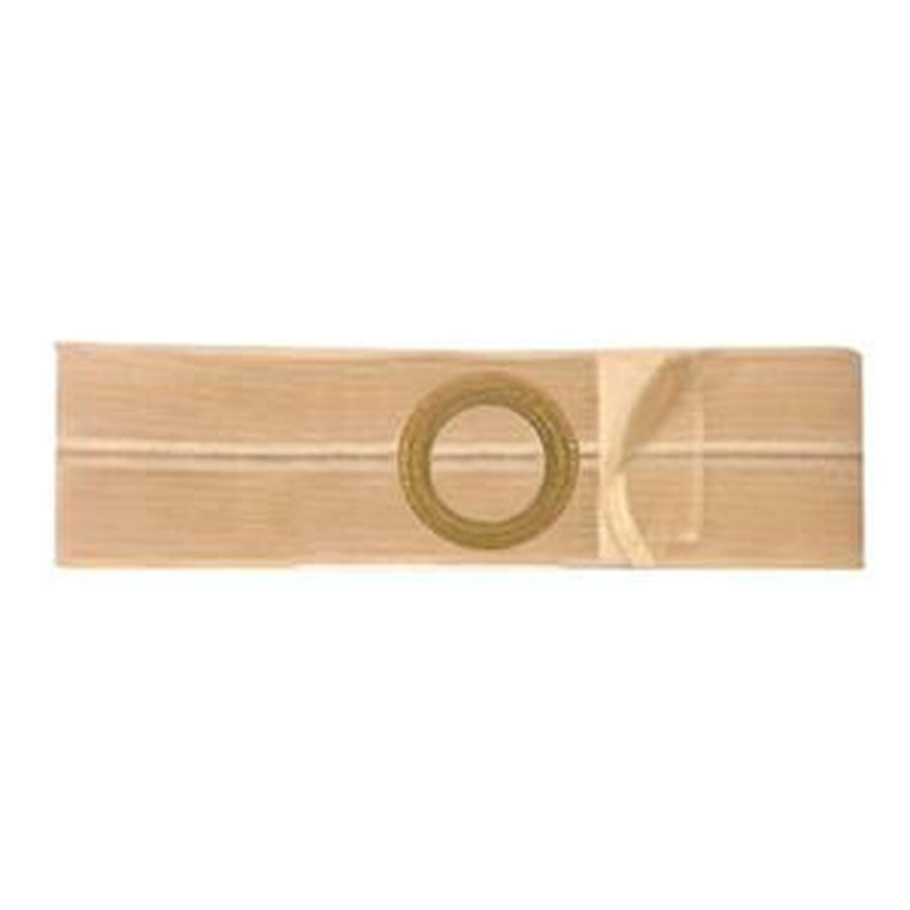 Image of Nu-Form Beige Support Belt 2-3/8" Belt Ring 4" Wide 28" - 31" Waist Small
