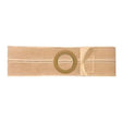 Image of Nu-Form Beige Support Belt 2-5/8" Center Opening 4" Wide 28" - 31" Waist Small Cool Comfort Elastic
