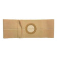 Image of Nu-Form Beige Support Belt 2-7/8" x 3-3/8" Belt Ring 1-1/2" From Bottom Contoured, 9" Wide 47" - 52" Waist 2X-Large, Left