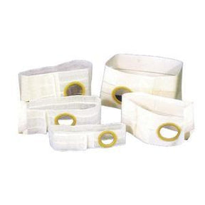 Image of Nu-Form Beige Support Belt 3-1/2" Center Opening 6" Wide 41" - 46" Waist X-Large