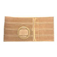 Image of Nu-Form Beige Support Belt 3-1/2" Opening 1-1/2" From Bottom 7" Wide 47" - 52" Waist, Right,  2X-Large