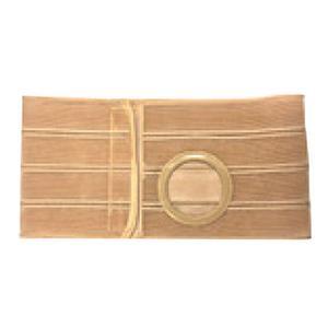 Image of Nu-Form Beige Support Belt, 3-1/4" Belt Ring Placed 1-1/2" From Bottom, 8" Wide, 32" - 35" Waist, Medium
