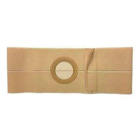Image of Nu-Form Beige Support Belt 3-1/8" Center Opening 6" Wide 32" - 35" Waist Medium