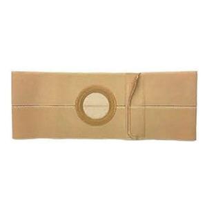 Image of Nu-Form Beige Support Belt 3" Center Opening 6" Wide 41" - 46" Waist X-Large