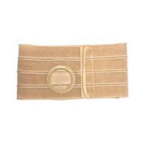 Image of Nu-Form Beige Support Belt 4" Center Opening 6" Wide 47" - 52" Waist 2X-Large