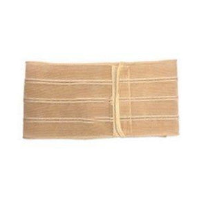 Image of Nu-Form Beige Support Belt with Prolapse 2-7/8" x 3-3/8" Opening Placed 1-1/2" From Bottom 7" Wide, Left, Large