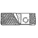 Image of Nu-Hope Laboratories Nu-Support™ Flat Panel Belt with Prolapse Strap 3-1/4" Opening, 6" W, 41" to 46" Waist, X-Large, Cool Comfort Ventilated Elastic, Left Sided Stoma