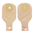 Image of Nu-Hope Nu-Flex™ Drainable Pouch, 1-1/8" Stoma, Pre-Cut, Nu-Comfort Standard Wear Barrier, Post-Operative, Extra Deep Convex, Adult, 24 oz Capacity