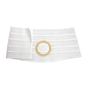 Image of Nu-Hope Nu-Form™ Support Belt, 3'' Stoma, 9'' Wide, Left, 1-1/2'' From Bottom, Contoured, Prolapse Starp, XL (41'' to 47'' Waist)