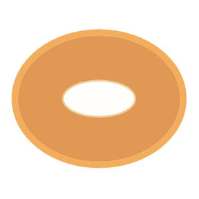 Image of Nu Hope Oval Barrier 54 Disc, Pre-Cut Opening, 2-1/4" x 3-1/2" OD, 3/4" x 1-1/2" ID