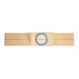 Image of Nu-Hope Support Belt, Original Flat Panel, 2-3/4" Center Stoma, 3" Wide, Prolapse Strap, Large (36" to 41" Waist), Beige