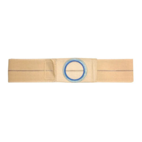 Image of Nu-Hope Support Belt, Original Flat Panel, 2-3/4" Center Stoma, 3" Wide, Prolapse Strap, Large (36" to 41" Waist), Beige