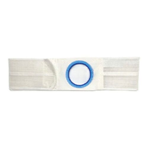 Image of Nu-Hope Support Belt, Original Flat Panel, 2-7/8" x 3-3/8" Center Stoma, 4" Wide, Prolapse Strap, Small (28" to 32" Waist)